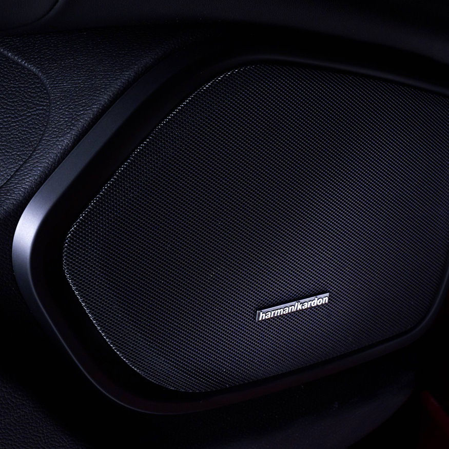 Maserati Auto Innenausstattung - Lautsprecher - Harman Kardon Premium-Soundsystem
