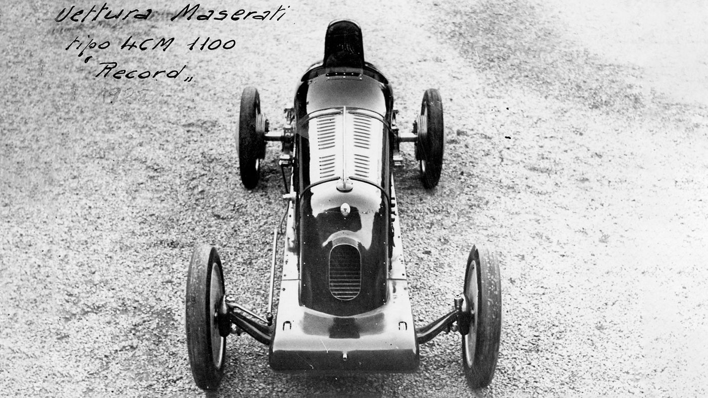 Vehículo histórico Maserati tipo 4CM 1100 Record
