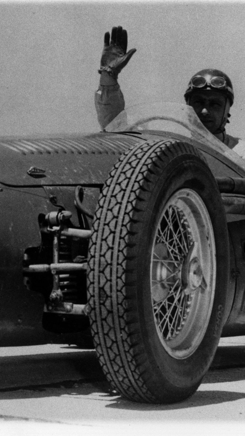 Maserati 250F con Fangio como conductor