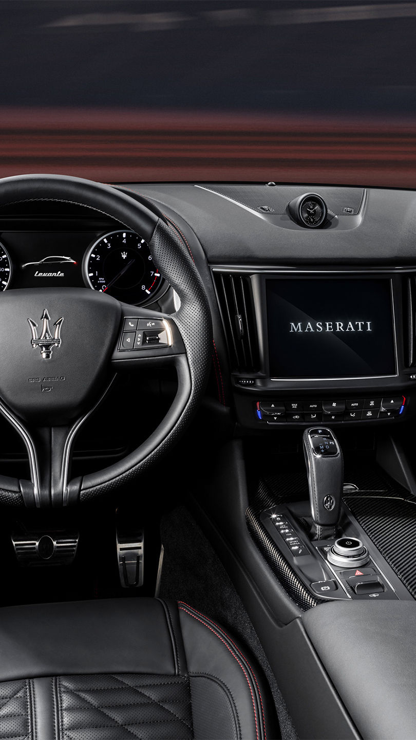 Interior de Maserati F Tributo Special Edition