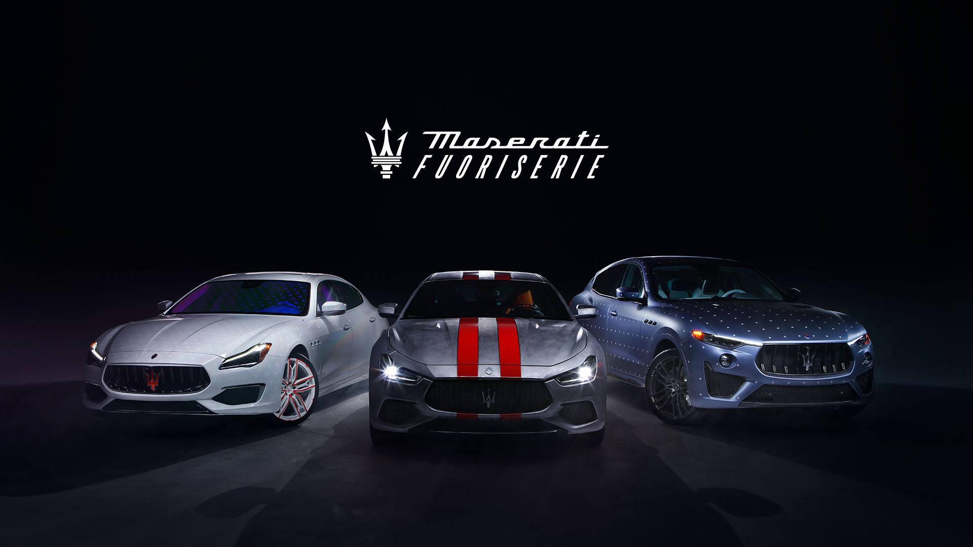 Vista frontal del Maserati Fuoriserie Unica