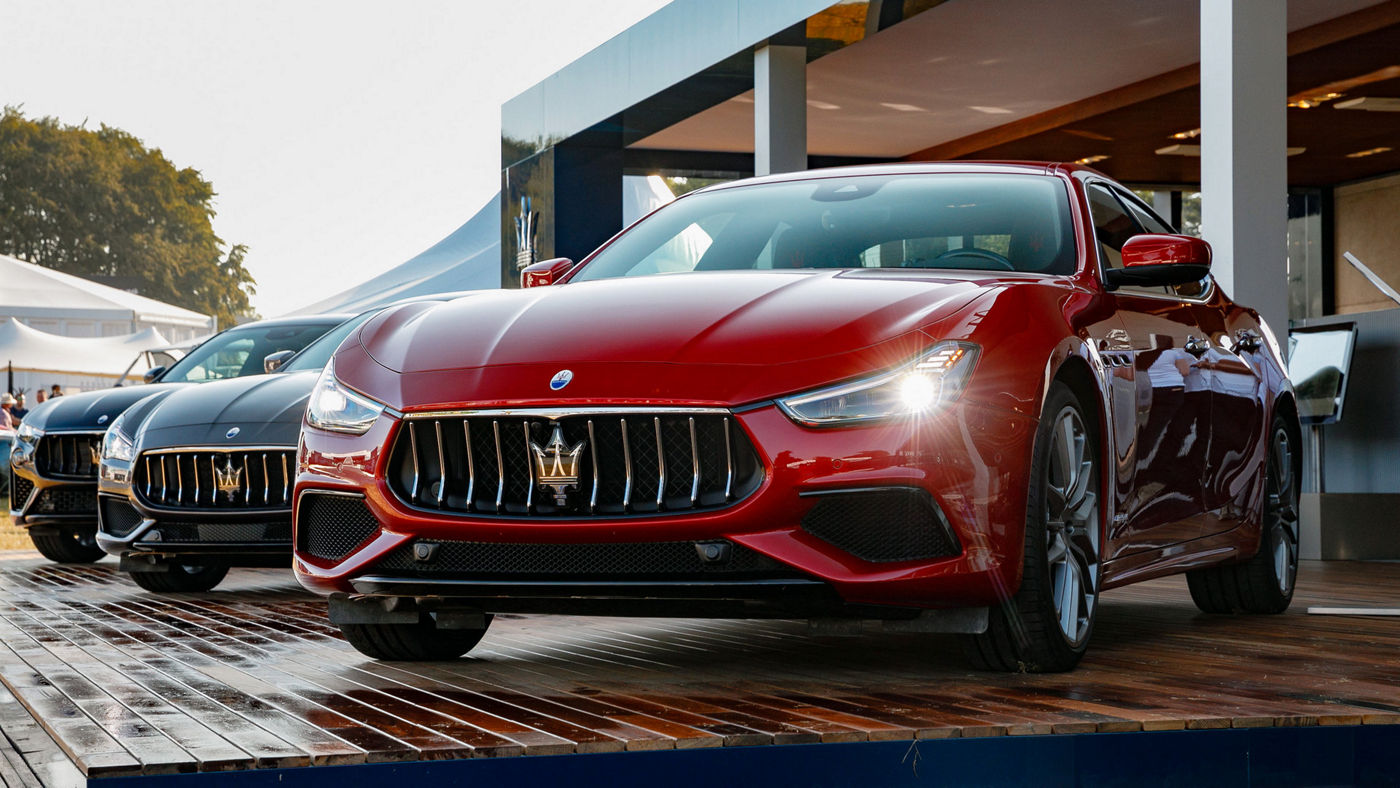 La gamma dei nuovi modelli Maserati 2019 presentati al Goodwood Festival of Speed