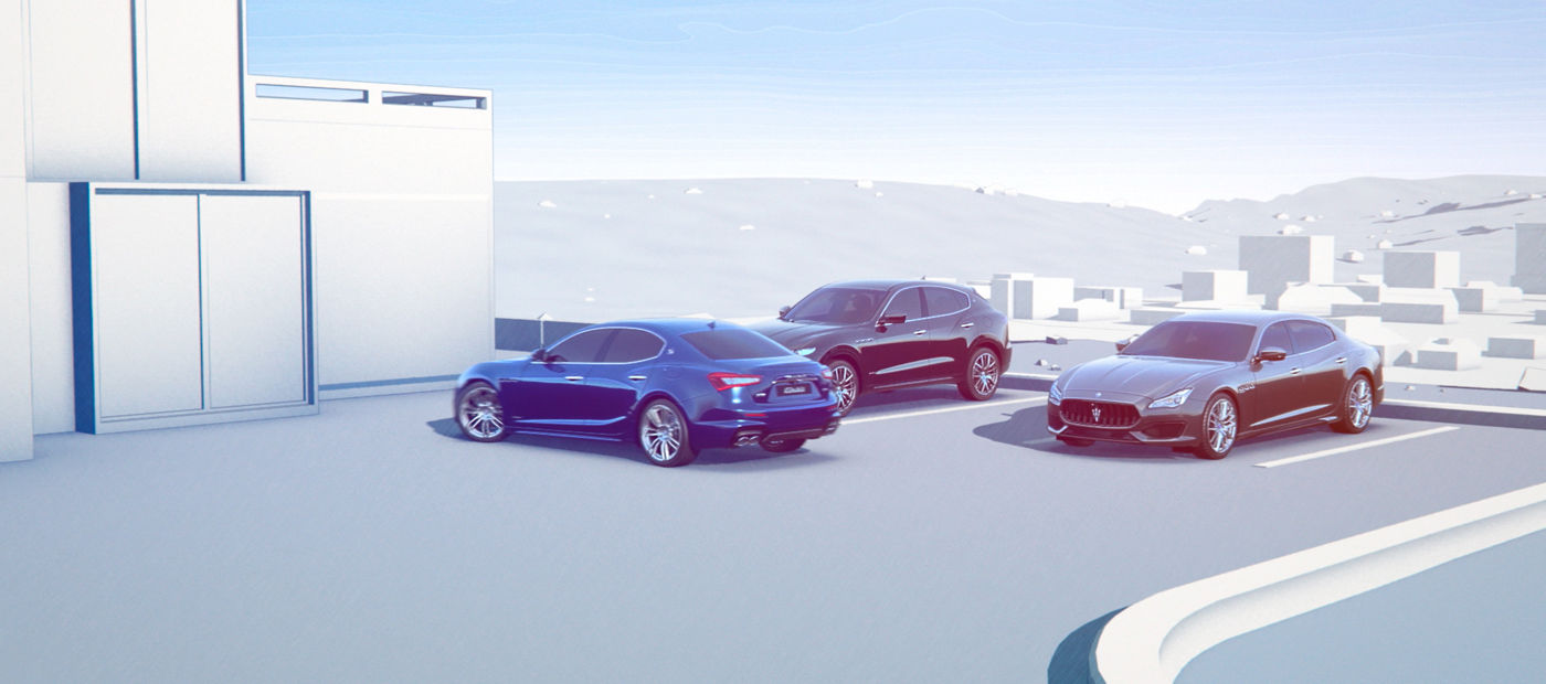 Surround View Camera and parking sensors - Maserati parking