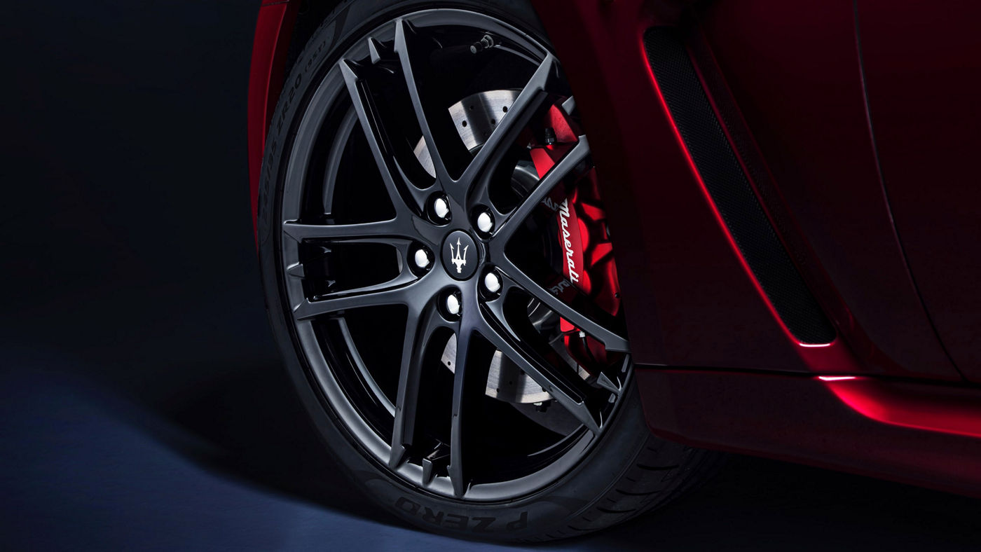 Maserati GranTurismo Original-Zubehör: Reifen, Räder und Bremssättel