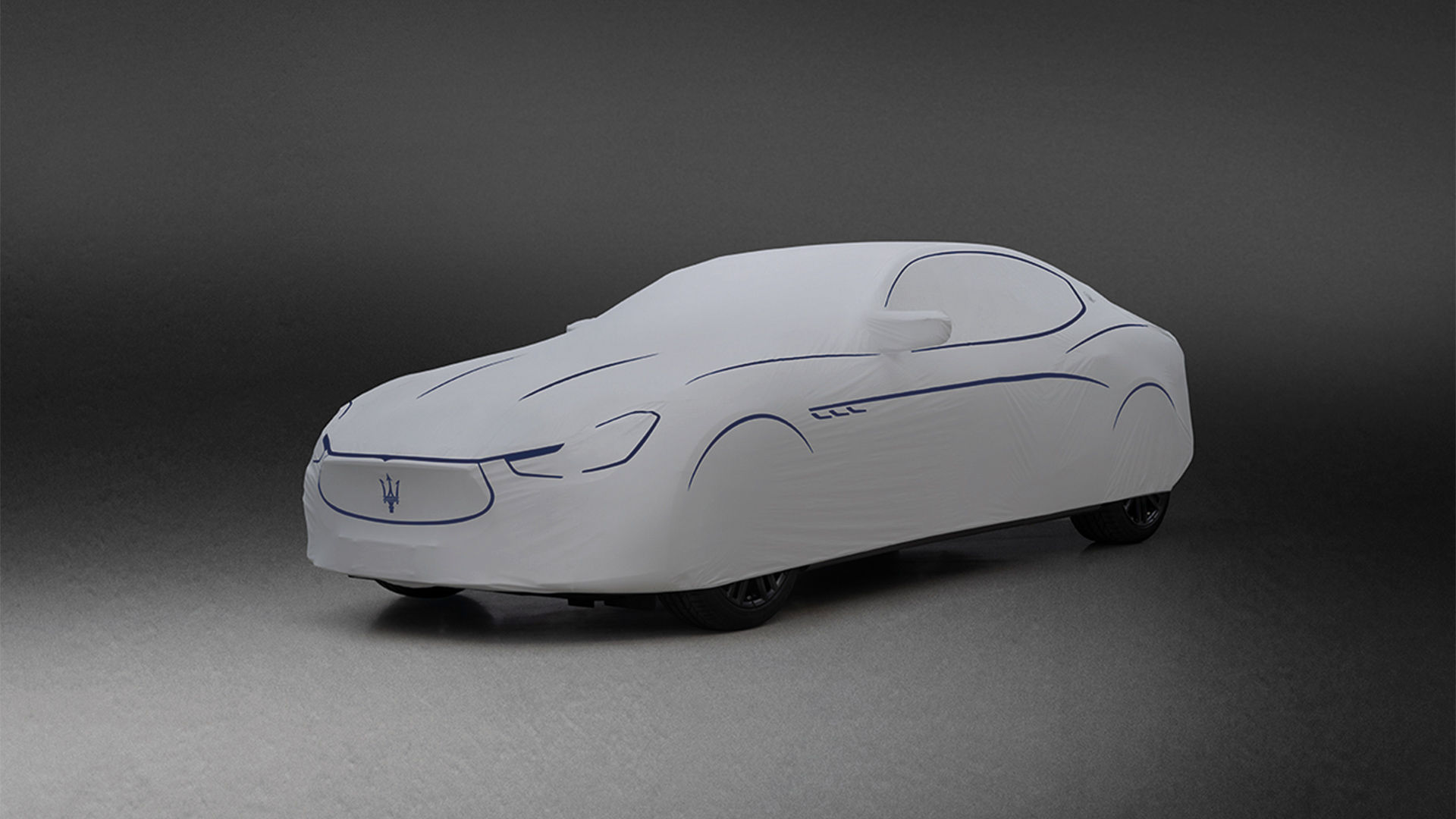Funda protectora para interiores blanca para Maserati Ghibli