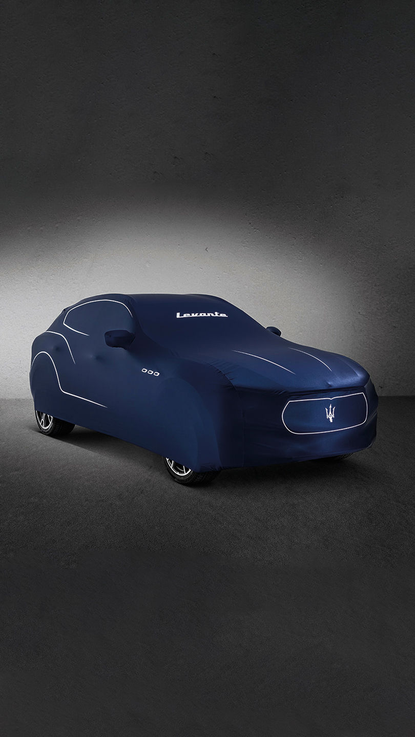 Funda protectora azul para Maserati Levante