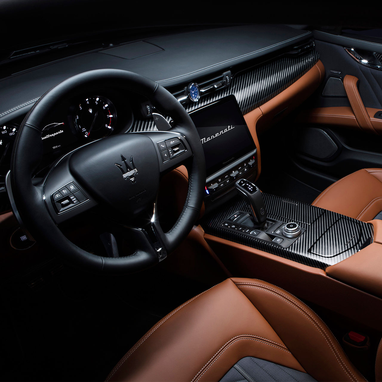 Interior de Maserati Quattroporte
