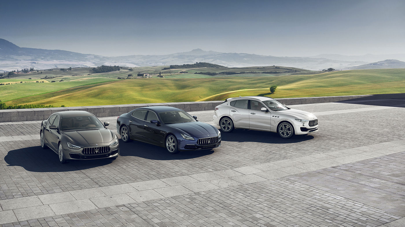 Maserati Leasingkonditionen für den Maserati Levante, Ghibli und Quattroporte