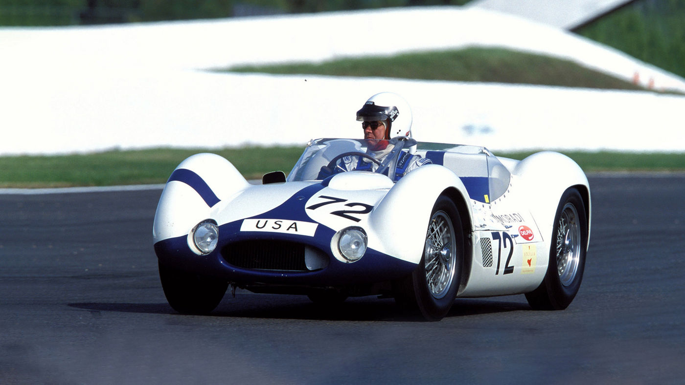 Maserati Tipo 60 “Birdcage” race debut at Rouen in 1959