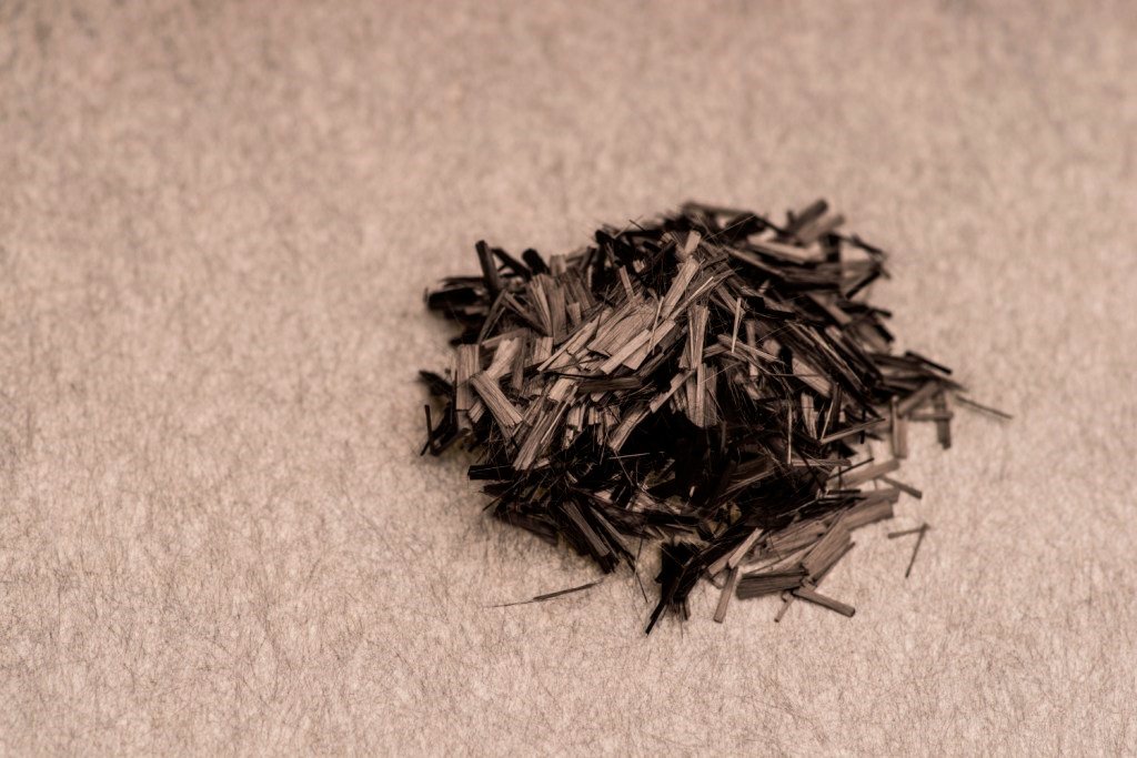Fibres on non-woven New Kaliss Special Paper