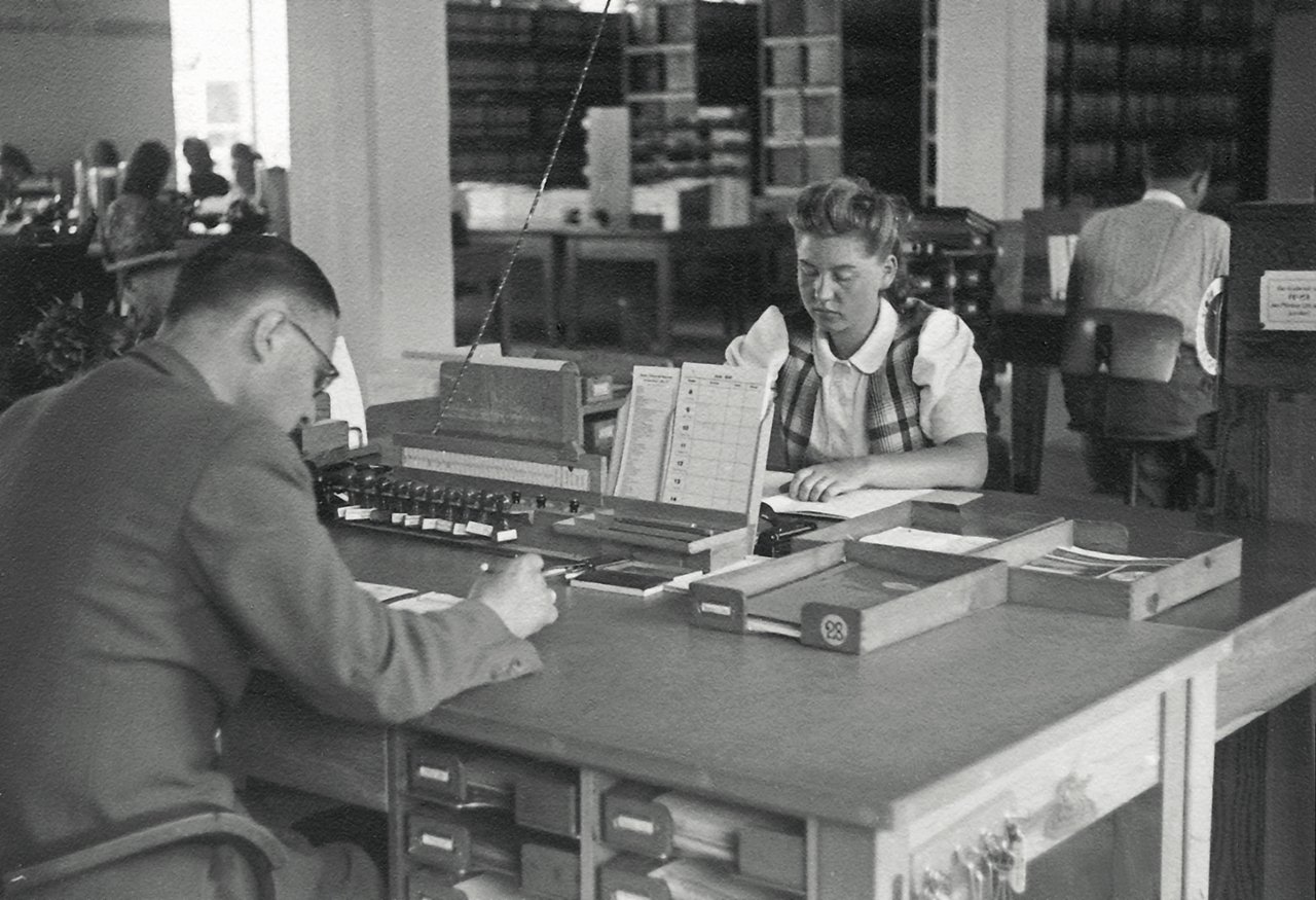 Büroalltag 1941