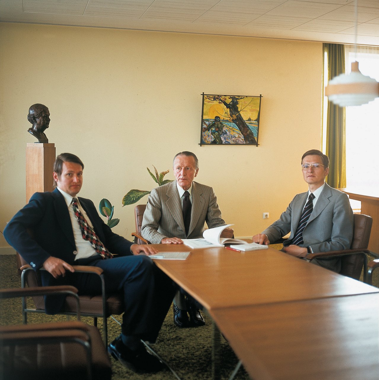 Horst Bentz im Gespräch mit Söhnen