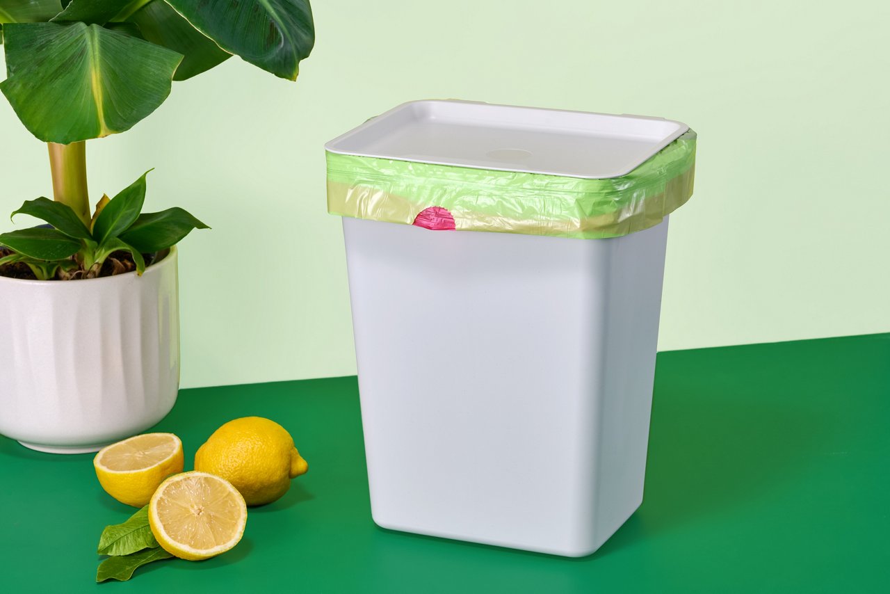 20L Swirl Aktive Frische Müllbeutel in Mülleimer mit Deckel
