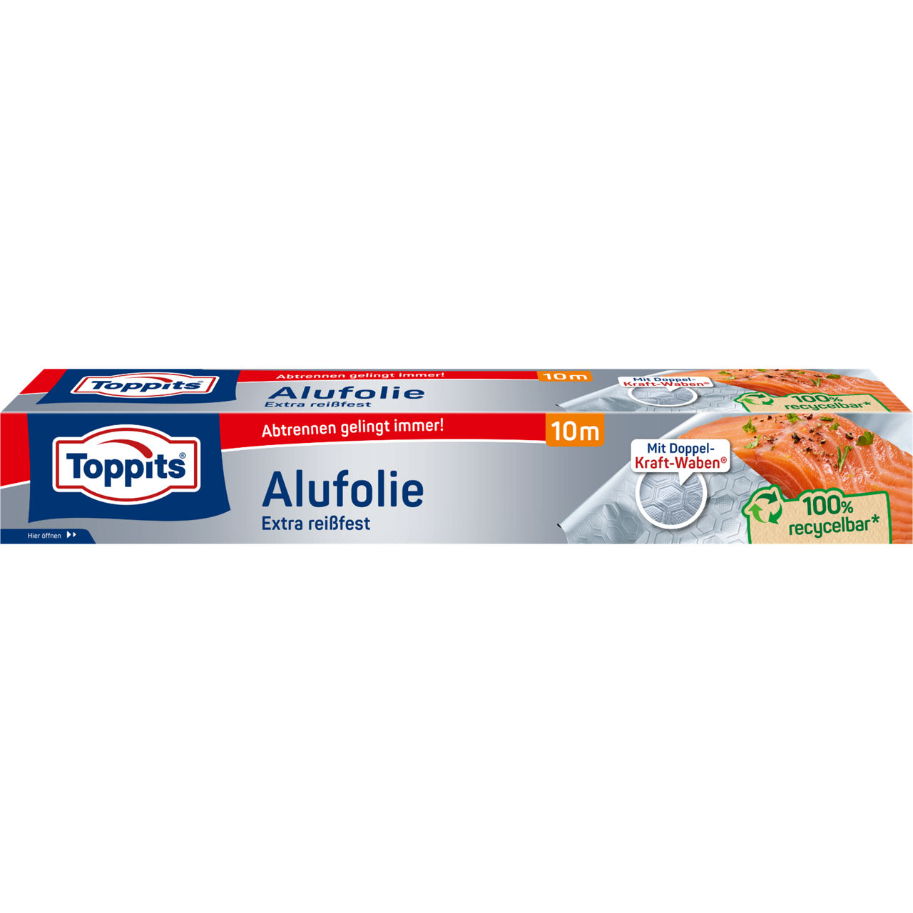 Toppits Alufolie Verpackungvorderseite 10m 