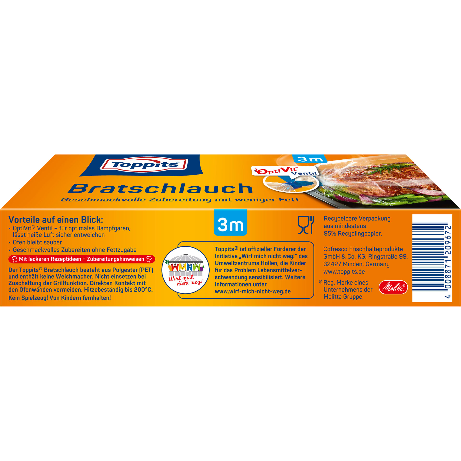 Toppits Bratschlauch Verpackung Rückseite