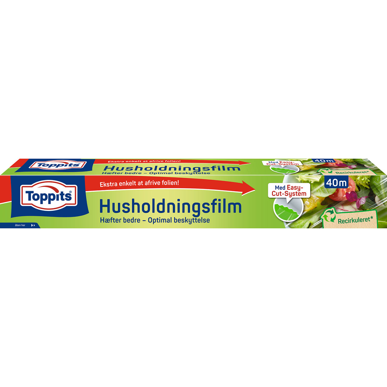 Emballage af Toppits® husholdningsfilm, 40 meter, produktbillede