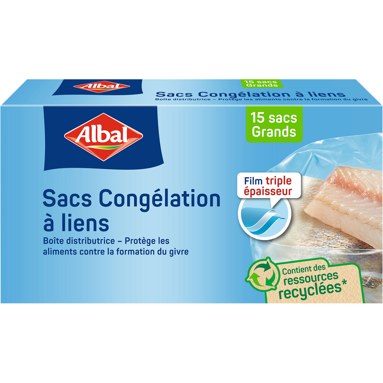 250458 6786443 4008871216878 6786441 ALB Gefrierbeutel 15 Sacs Grands FR 050-360