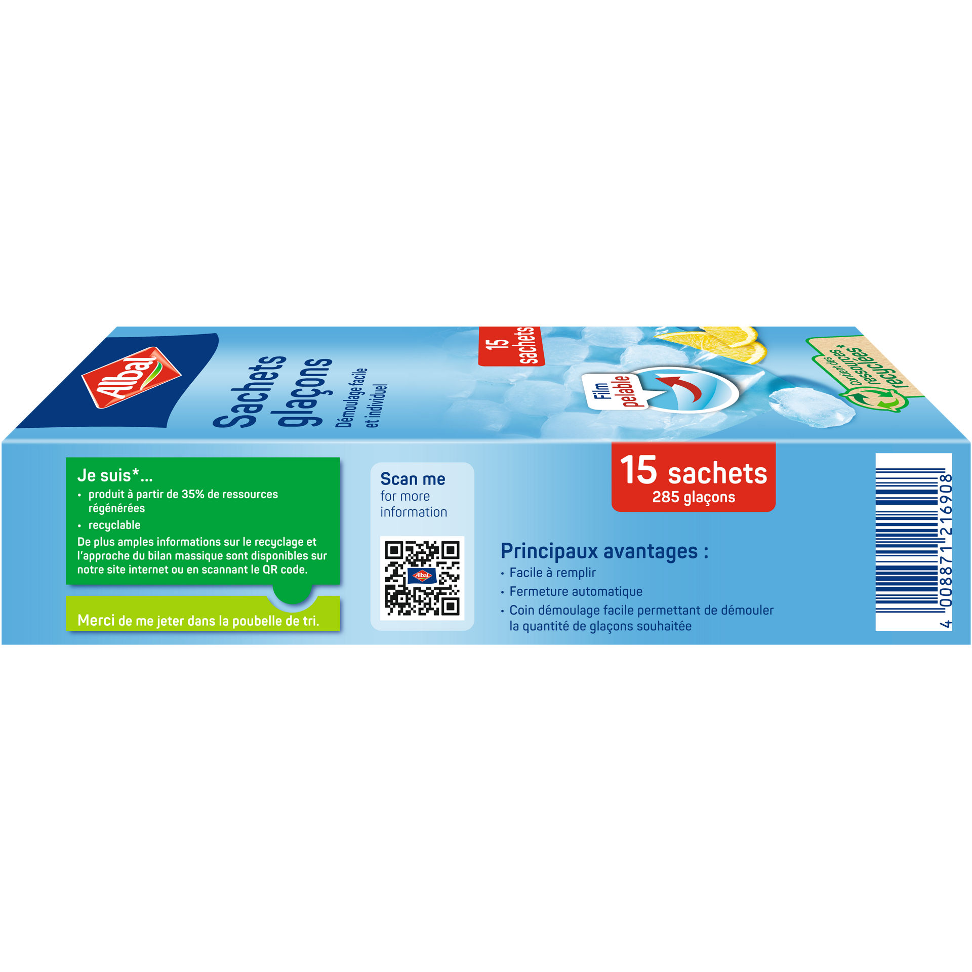 250458 6786694 4008871216908 6786478 ALB IceCubeBags 15 Bags FR 050-358