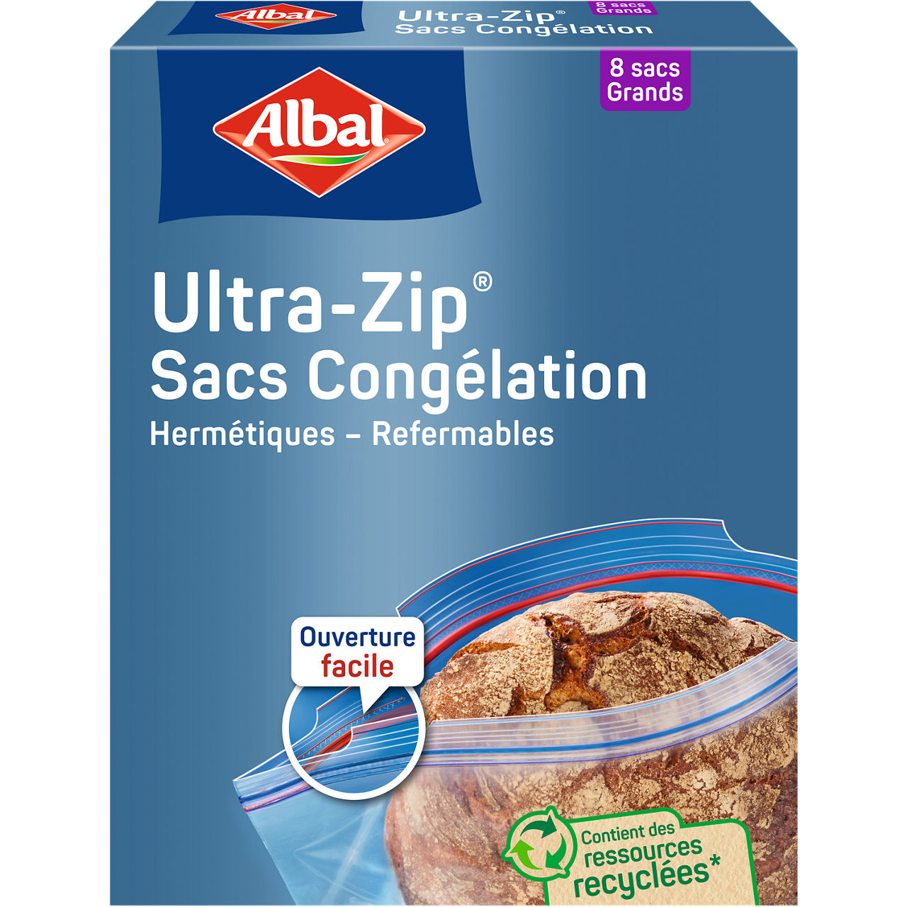 250458 6786440 4008871217097 6786439 ALB UltraZip 8x8L FR 040-262