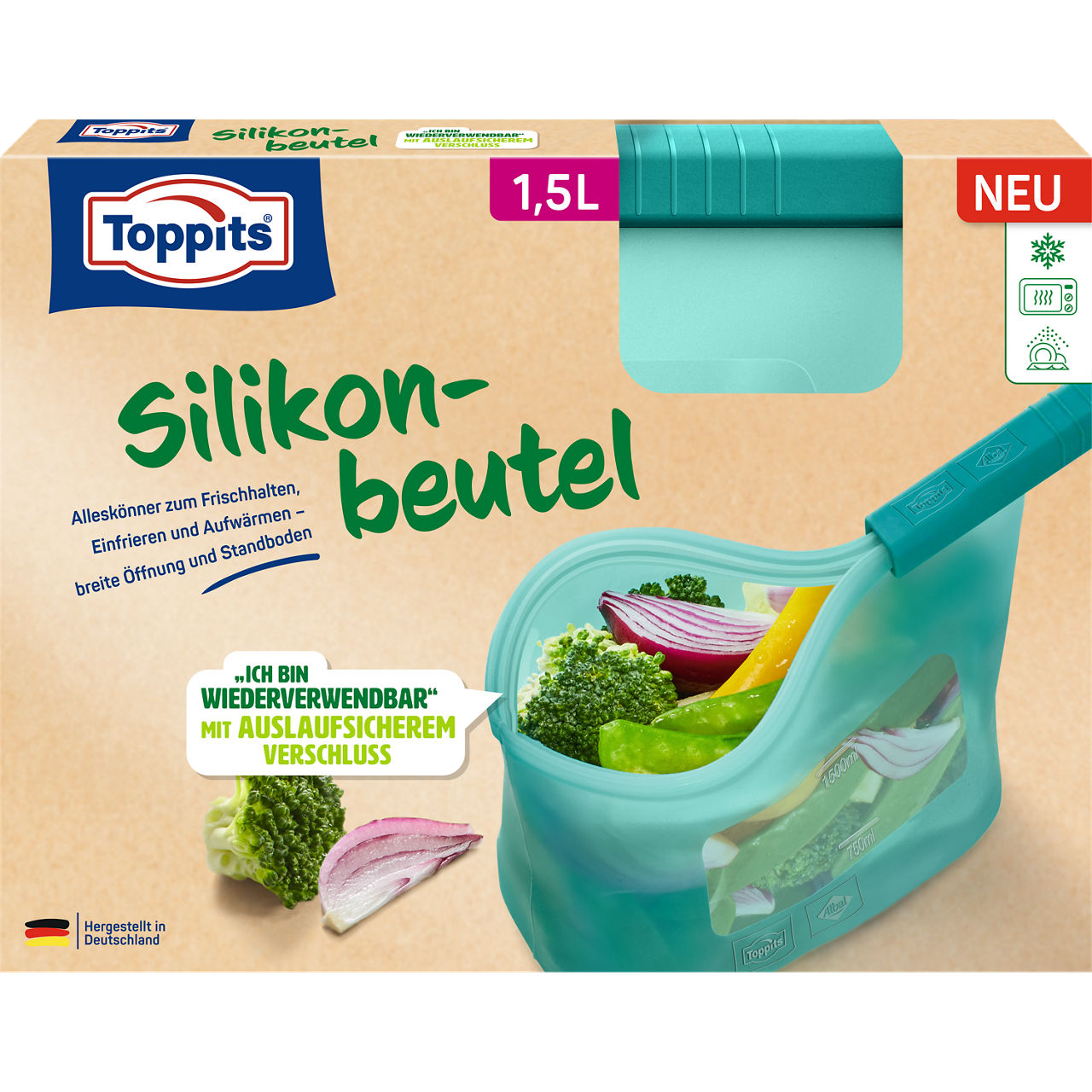 231397 6783614 4008871220530 6782966 Toppits Silikonbeutel 1-5L DE 025-040-461