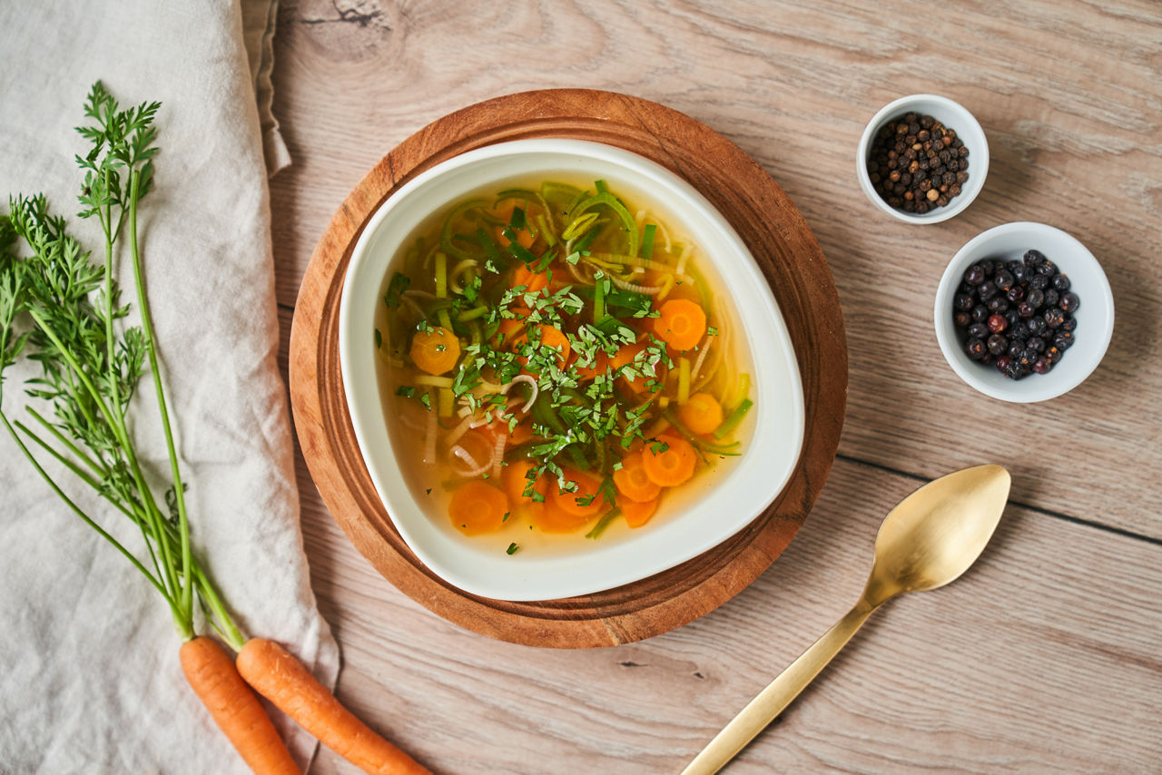 Bol avec des légumes