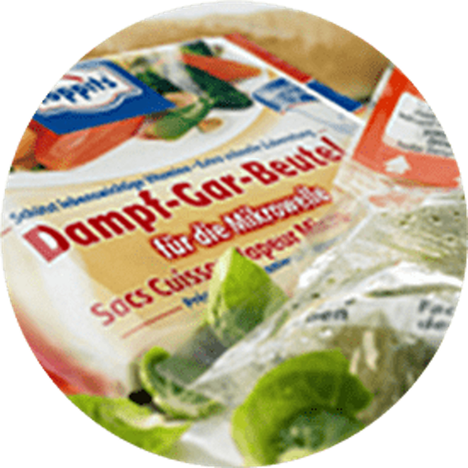Toppits Dampf-Gar-Beutel Verpackung aus dem Jahr 2007
