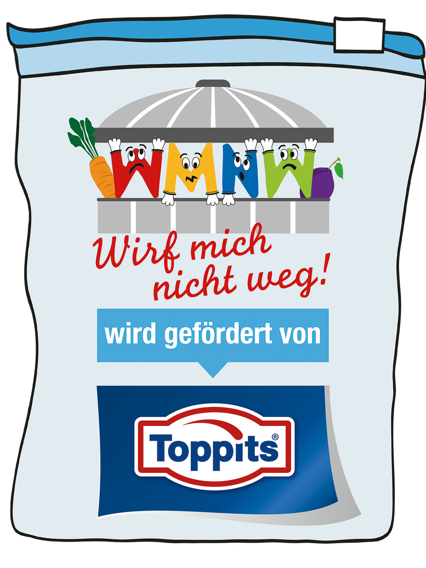 Logo Wirf mich nicht weg und Toppits