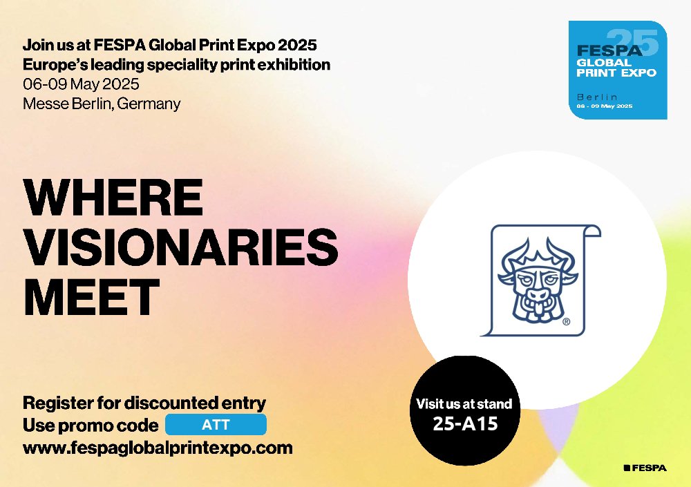 Neu Kaliss Spezialpapier exhibits at FESPA 2025 in Berlin