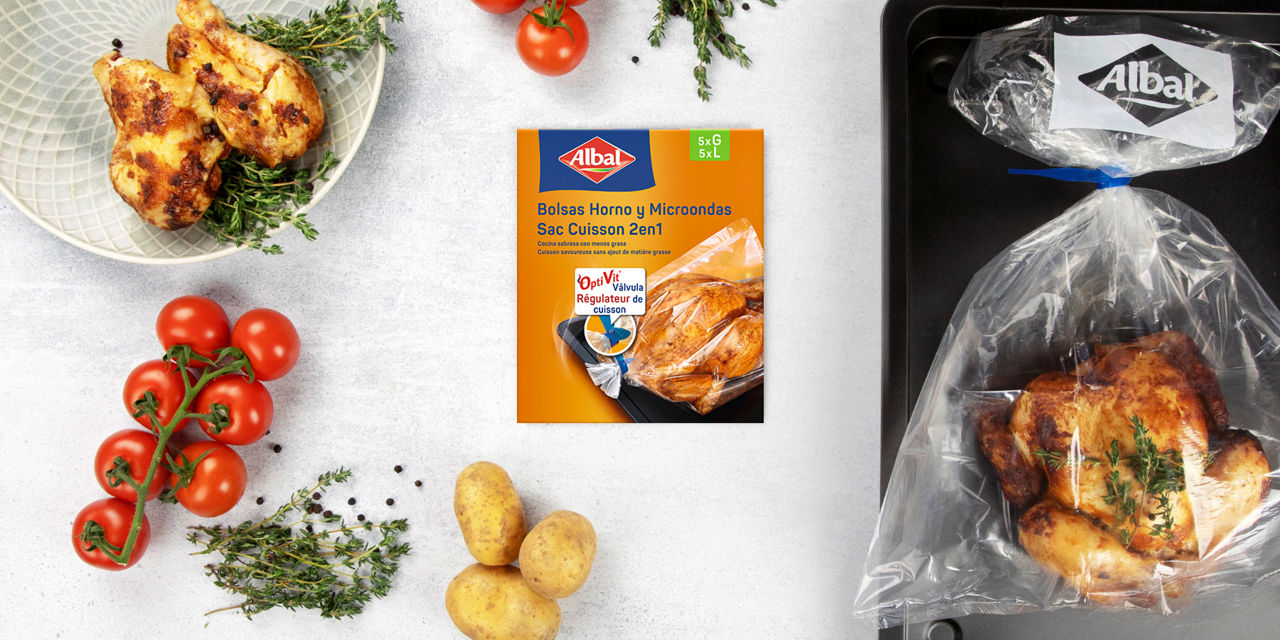 Sac Cuisson 2 en 1 Albal®-Header