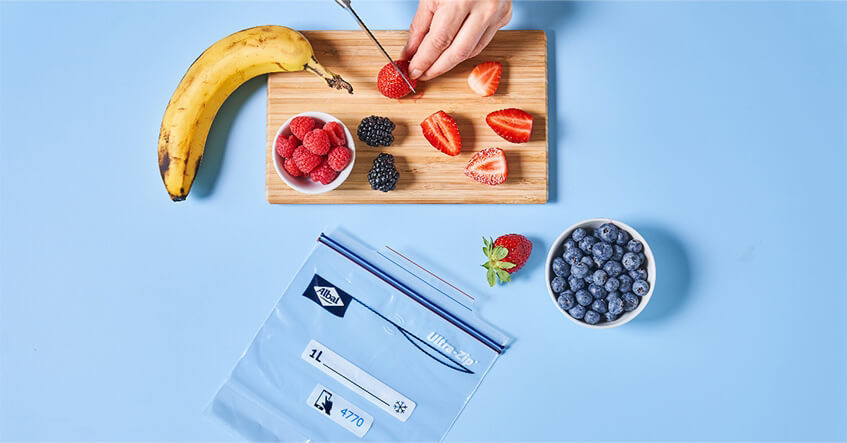 Chou rouge dans des assiettes