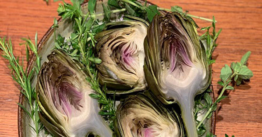 Col lombarda en platos