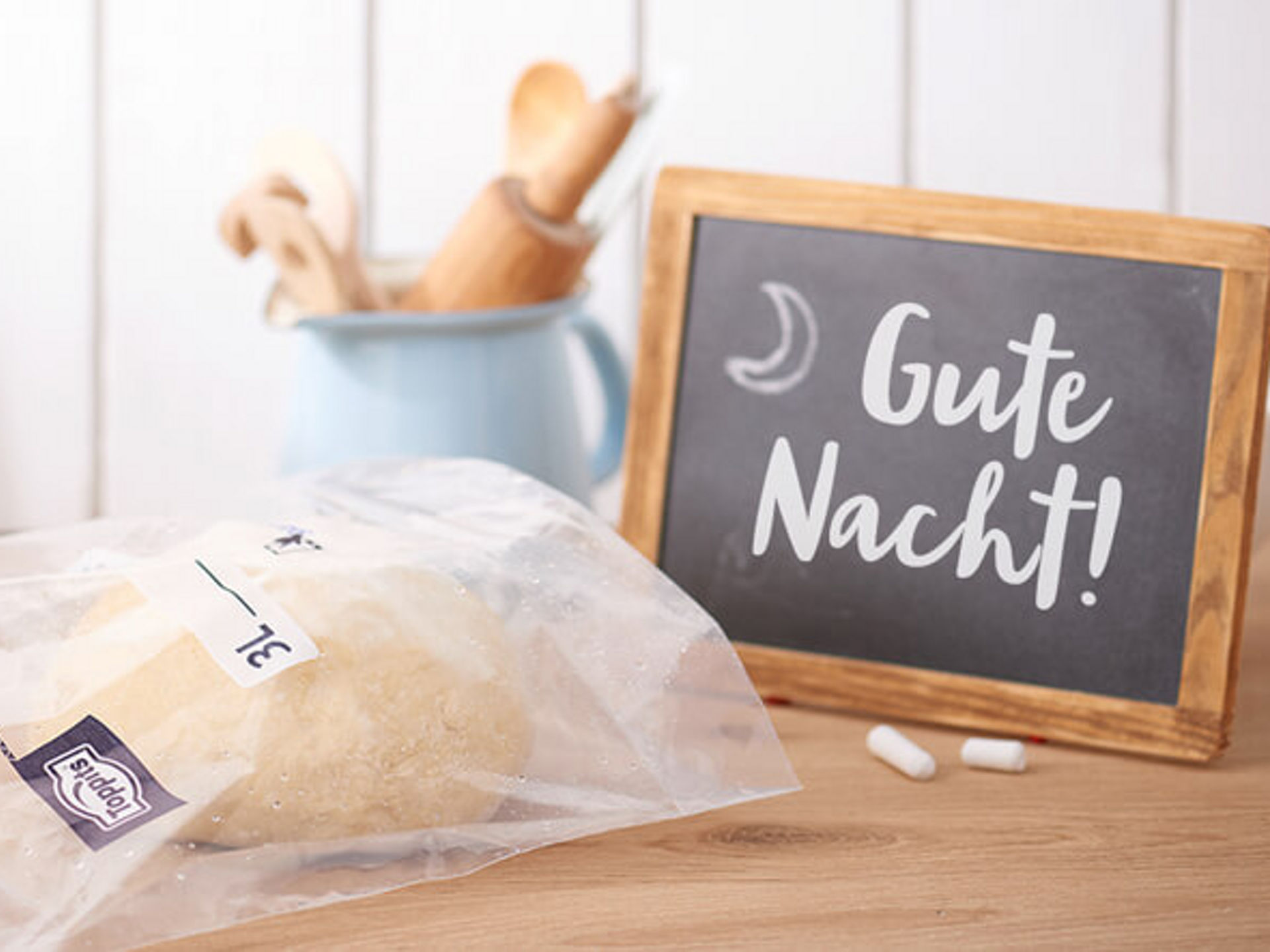 Gute Nacht Hefeteig