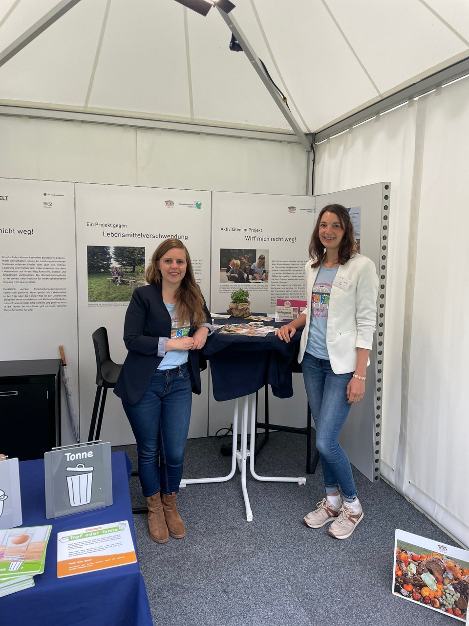 Infostand beim Bürgerfest