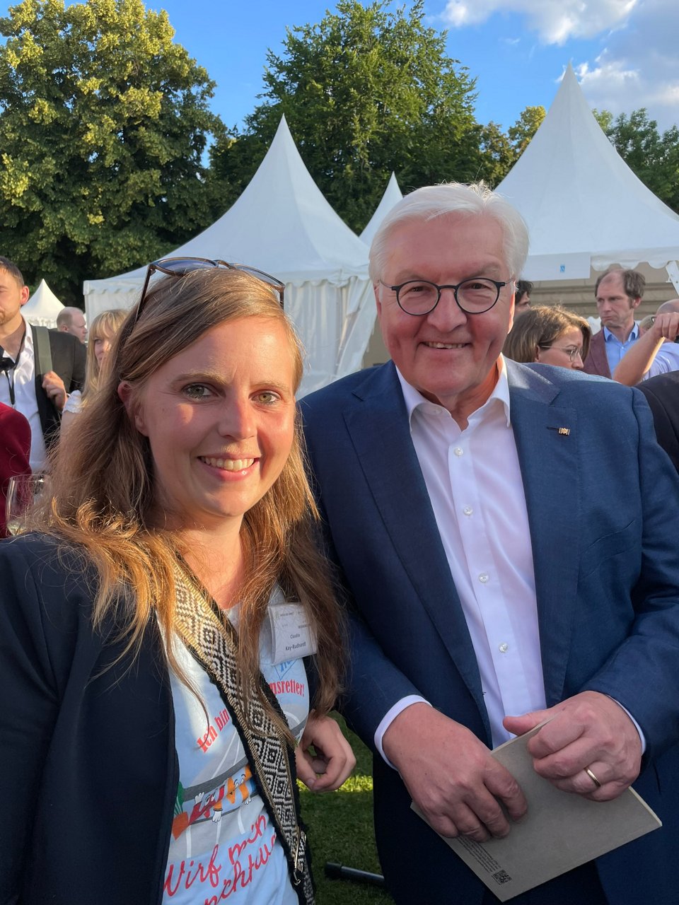 Claudia Kay und Frank-Walter Steinmeyer