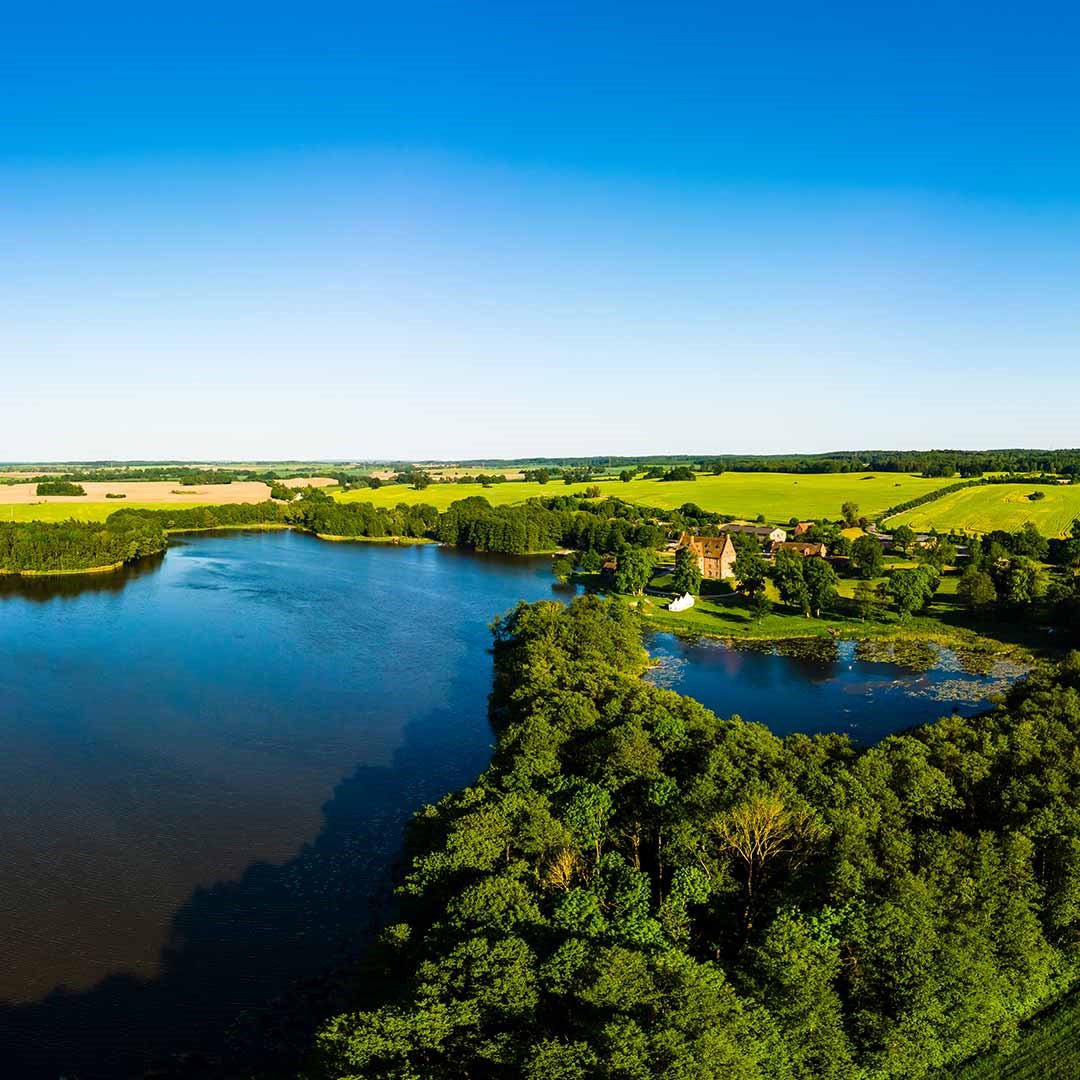 Ein See in Mecklenburg-Vorpommern