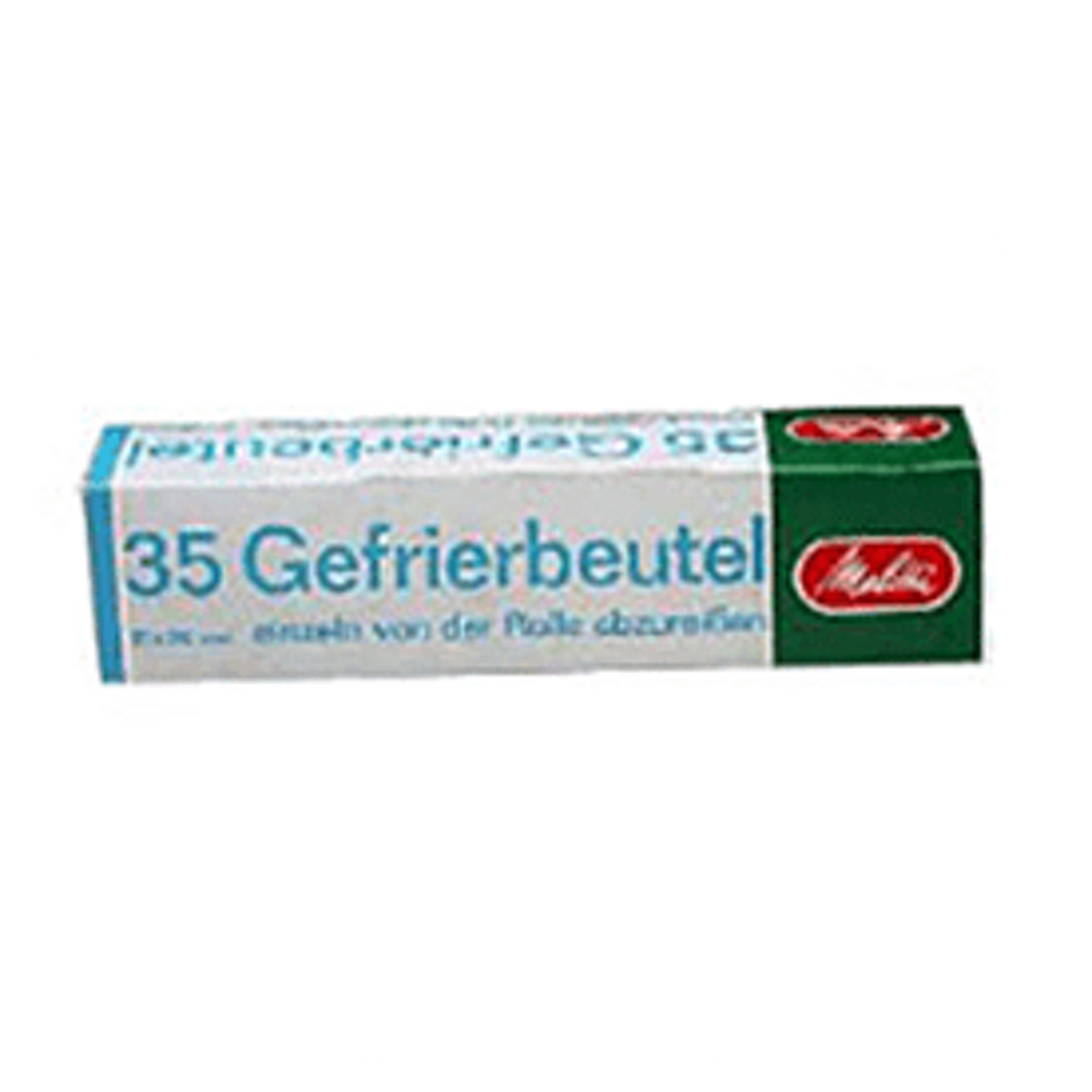 Melitta Gefrierbeutel Verpackung aus dem Jahr 1967