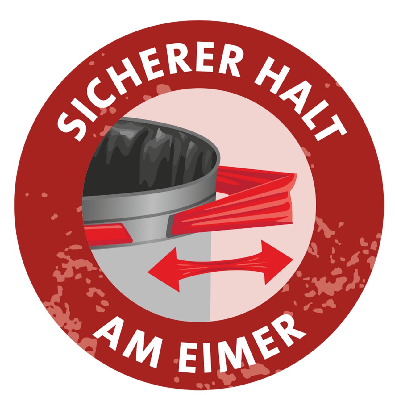 Icon: Sicherer Halt am Eimer