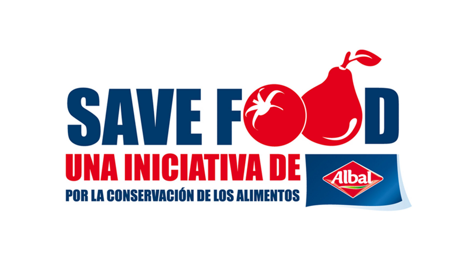 Logo Save Food - Una Iniciativa de Albal®