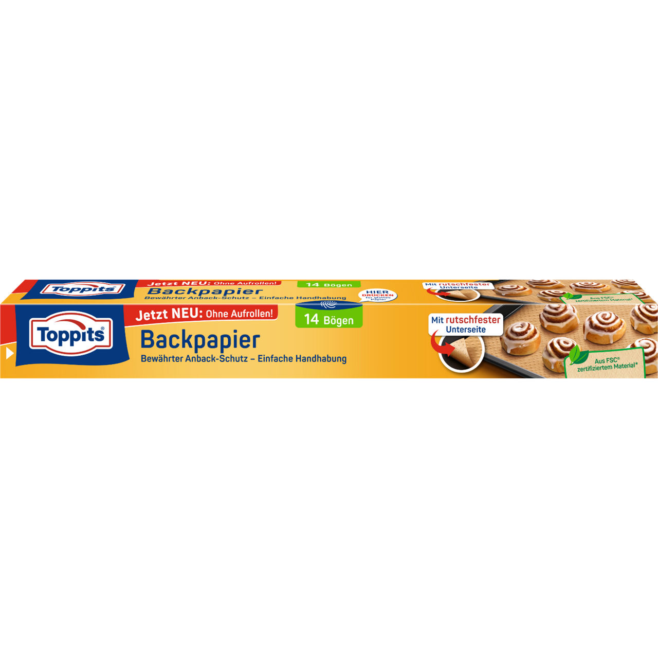 Toppits Backpapier Verpackungsvorderseite 14B
