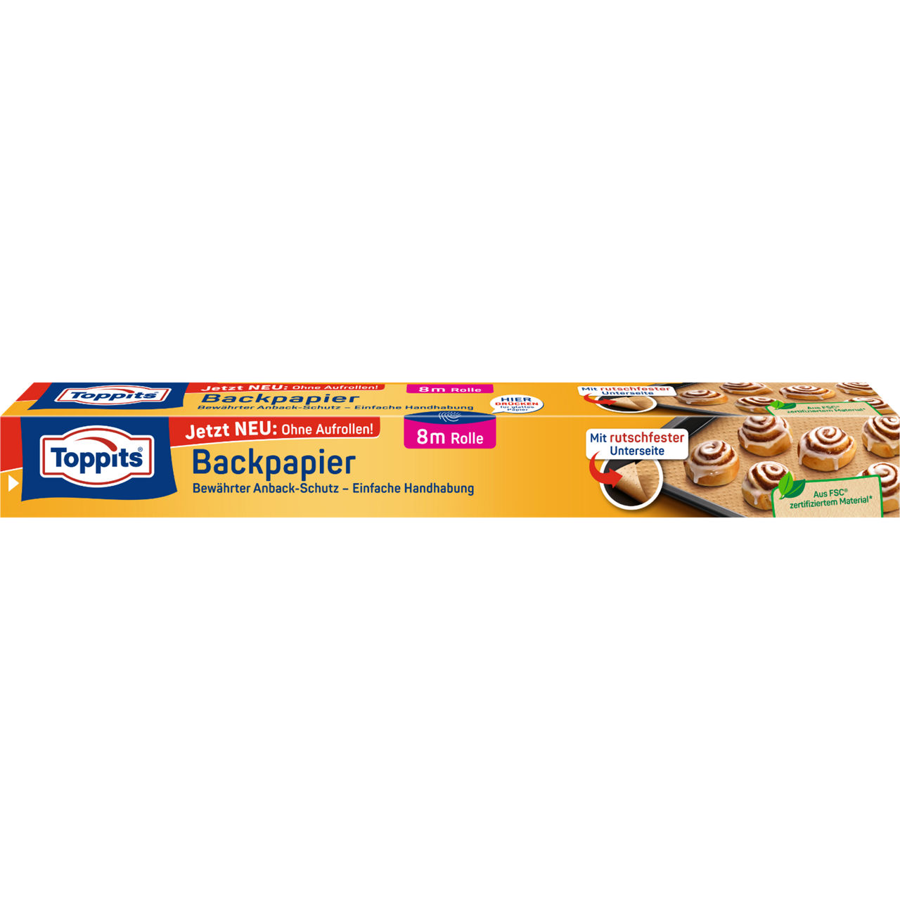Toppits Backpapier Verpackungsvorderseite 8B