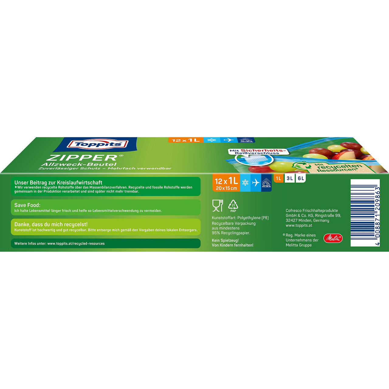 Toppits Zipper 12x1L, EmpCo Update, May 2026, AT, 050-279, GS1