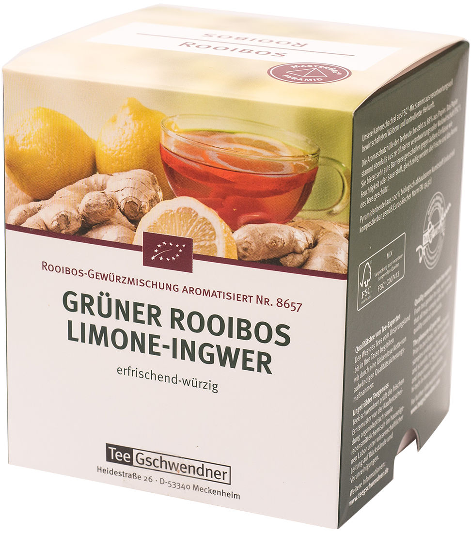 Organic Rooibos Lime Ginger