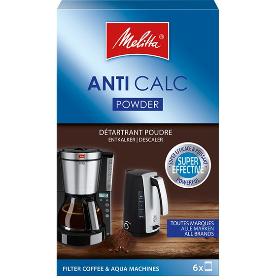 Melitta® Anti Calc Powder for Filter Coffee Machines and Water Kettles