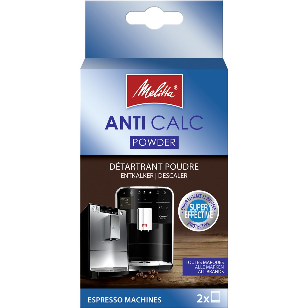 Melitta® Anti Calc Powder for Fully Automatic Coffee Machines