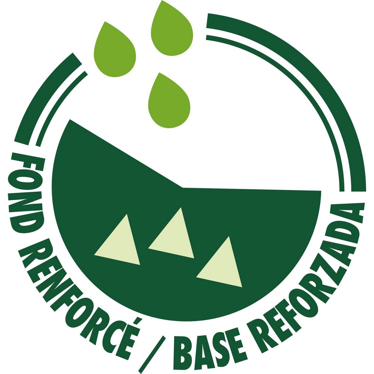 Pictogramme illustrant un sac poubelle Handybag à base renforcée