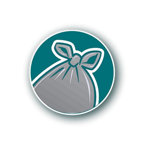 Pictogramme illustrant un sac doggy bag gris simple illustrant le produit de la marque Handybag