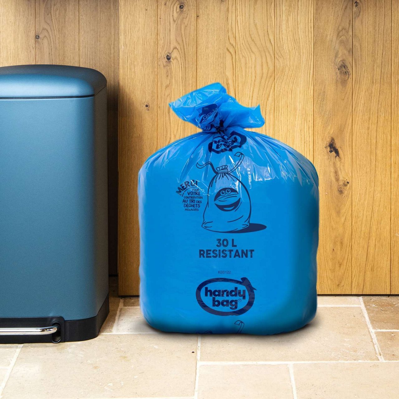 Sac poubelle Handybag tirage facile pour utilisation pratique