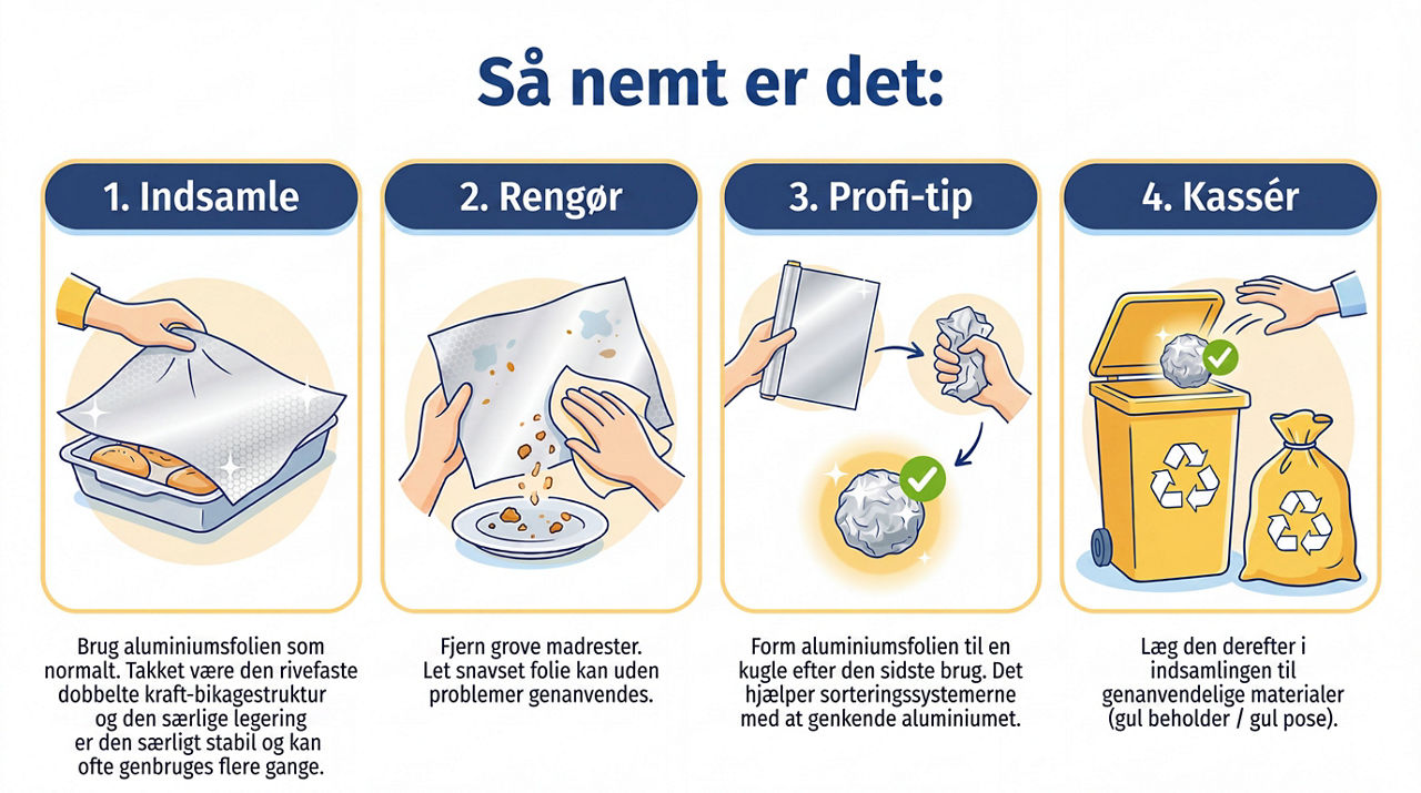 recycling aluminiumfolie 