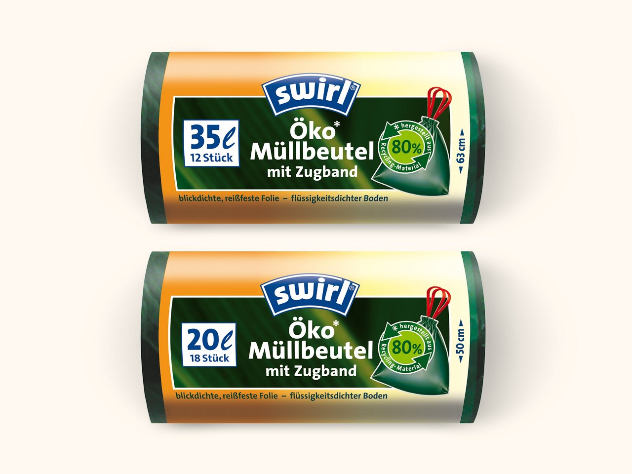 Swirl Öko-Müllbeutel von 2009