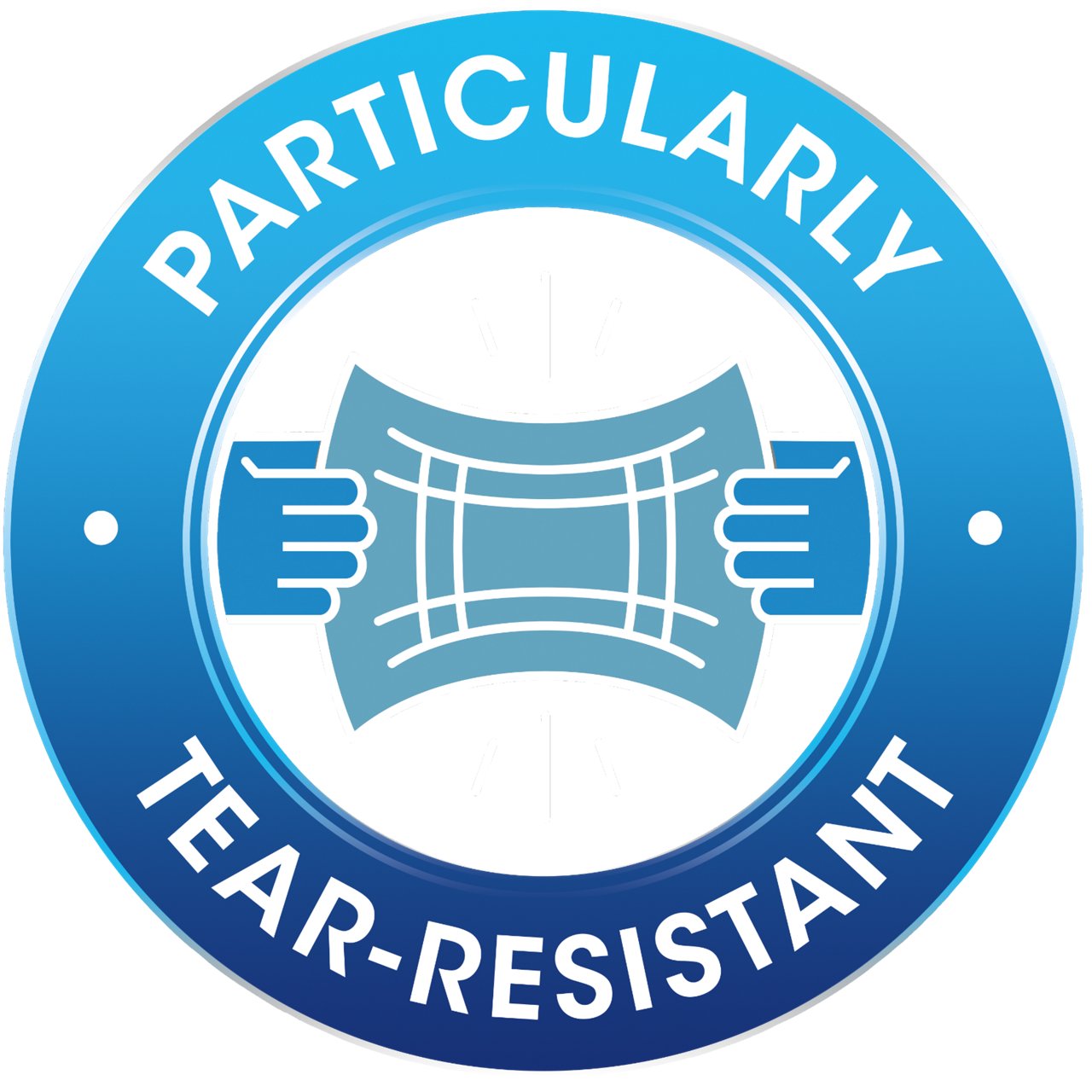 Bijzonder scheurvast vliesmateriaal